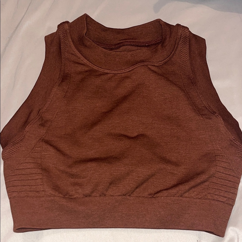 Women's athletic crop top